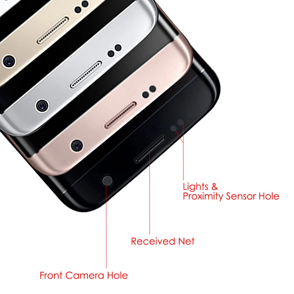 Tanie 5.5 ''Super Amoled Do Samsung Galaxy S7 Krawędzi Wyświetlacz LCD G935 G935F Ekran Dotykowy Wymiana Digitizer Zgromadzenia Z Burn Shado
