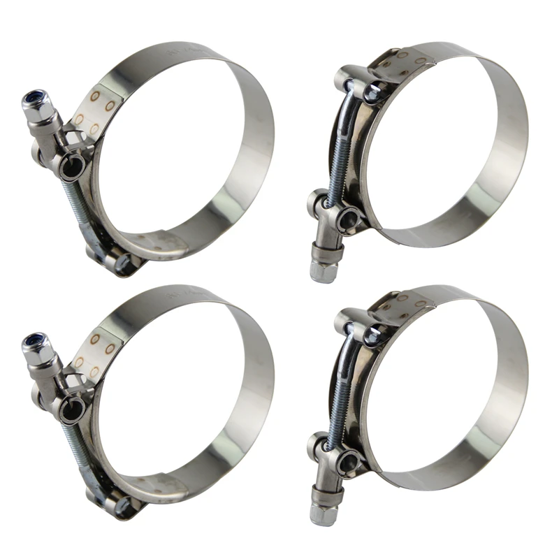 Т-образные болты 304 зажимы из нержавеющей стали x 4 шт. для шланга с наружным