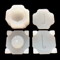 mirror stereo umbrella silicone mold crystal glue uv resin adhesive hanging pendant molds silicon moulds 16550