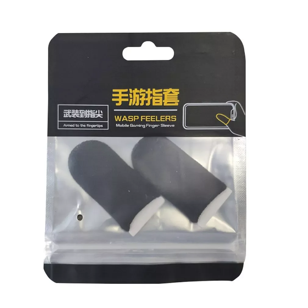 

Pcs Anti-slip Gaming Finger Cot 18-pin Carbon Fiber Anti-sweat Non-slip High Sensitivity Finger Cots