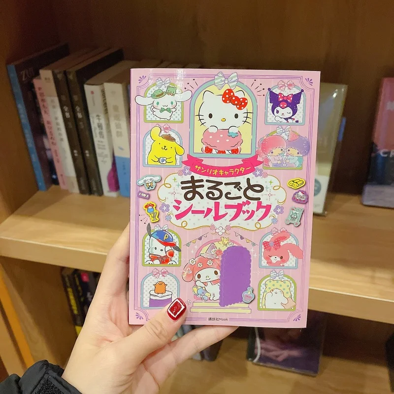 Новинка милые наклейки Sanrio Melody Kuromi сделай сам блокнот скрапбукинг книга школьные