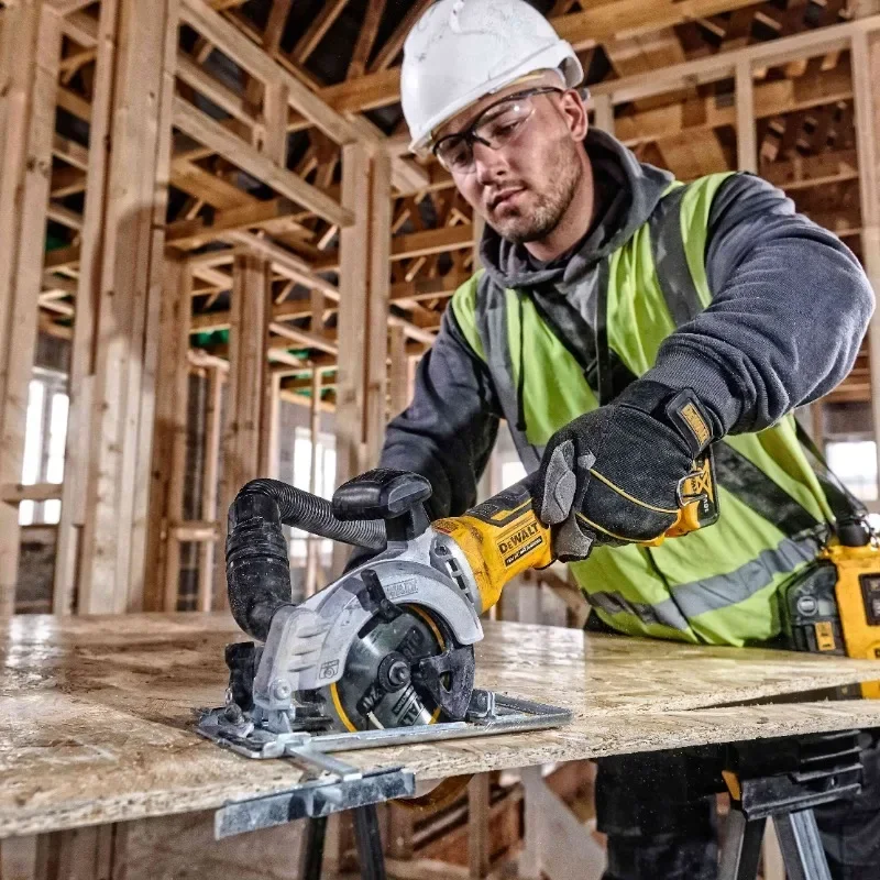 Фото DEWALT DT20420, конструкция, циркулярная пила, беспроводной каркас, 115 мм, 24 т, электроинструмент, аксессуары для DCS571 №2
