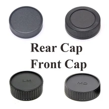 Camera Rear Cap Front Cap for Sony E Pentax PK CanonEF Nikon F Fujifilm FX Micro M4/3 Lecia M Konicaminolta Lens
