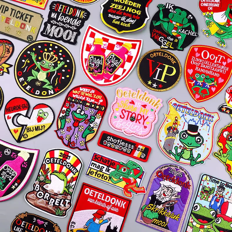 Патчи с эмблемой Oeteldonk для одежды патчи карнавала сумки куртки аксессуары