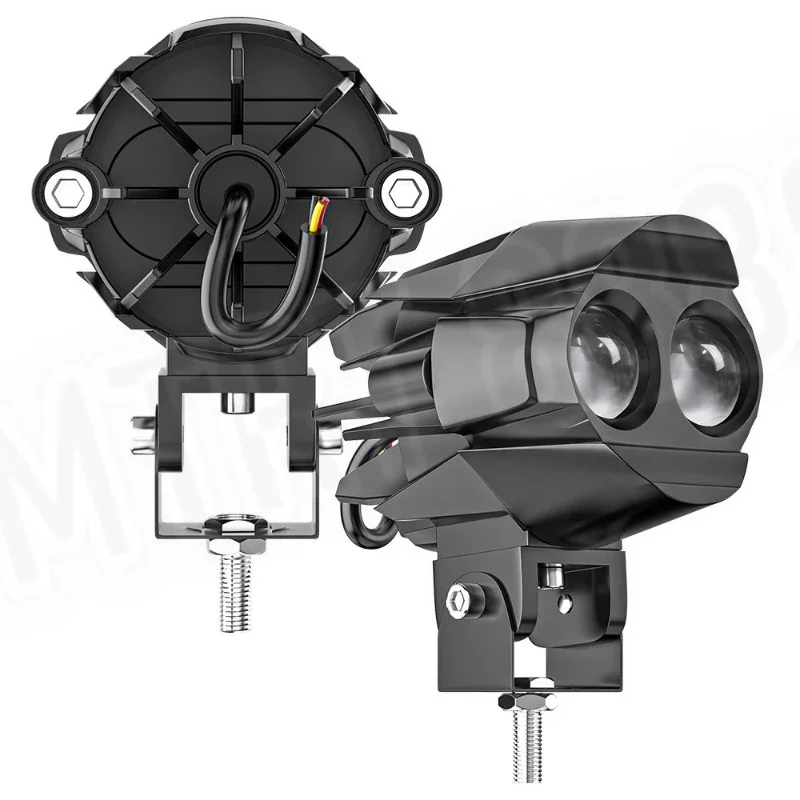 Внешний прожектор для мотоцикла с водными птицами светодиодный желтый и белый