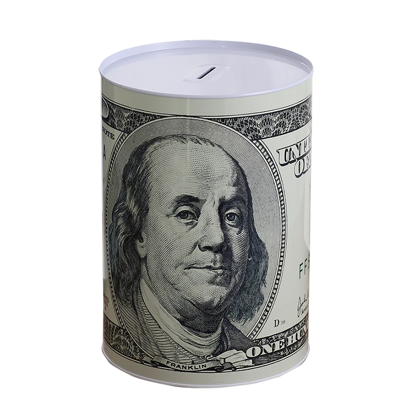 Индивидуальная копилка винтажная металлическая которая не может открыть