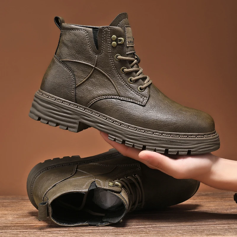 Кожаная обувь Повседневная деловая для мужчин Платье Tenis De Hombre Мокасины Mokasin Caballero