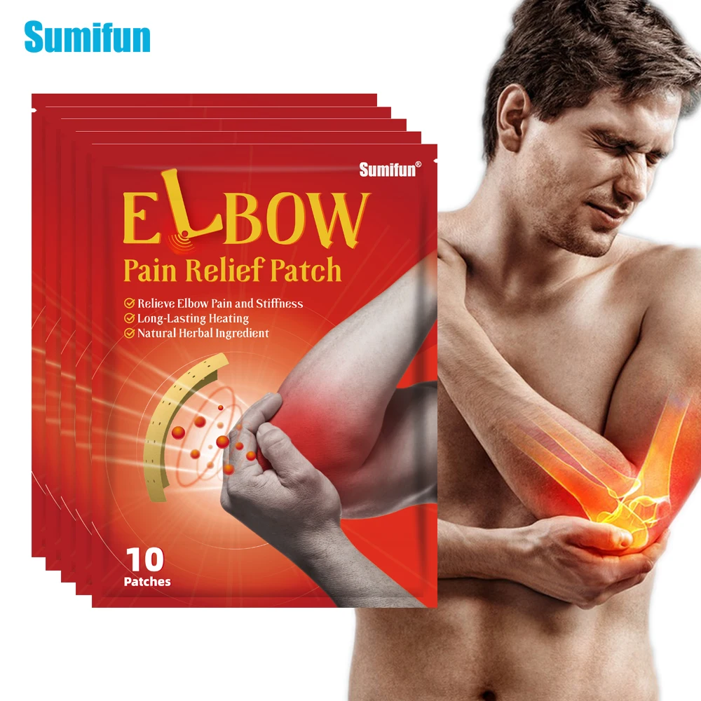 

Пластыри от боли в локтях, 10/20/30 шт.