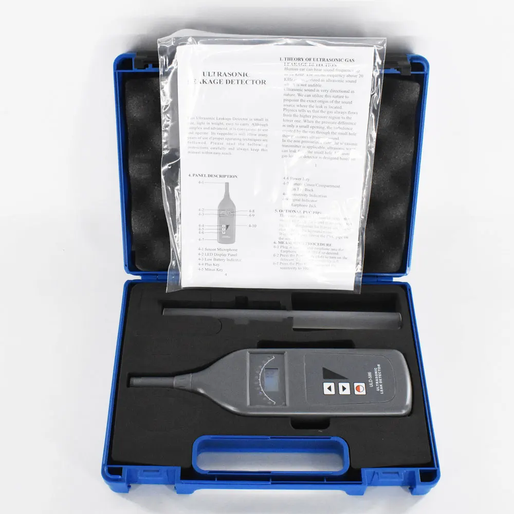 Цифровой ультразвуковой детектор утечки Φ с частотой отклика от 20 кГц до 100