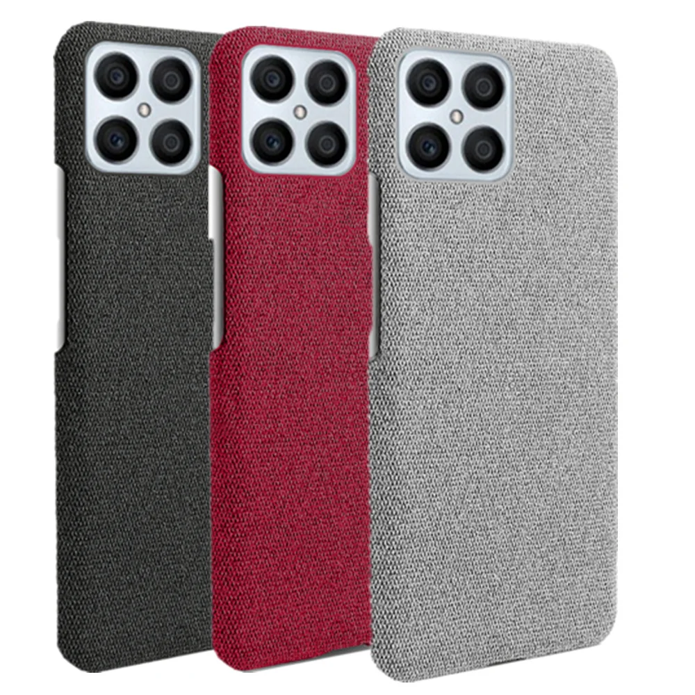 

For Honor X8 Case For Huawei Honor X8 2022 6.7" Cover Soft Premium Fabric and Anti-Slip Coque For HonorX8 funda TFY-LX1 LX2 LX3
