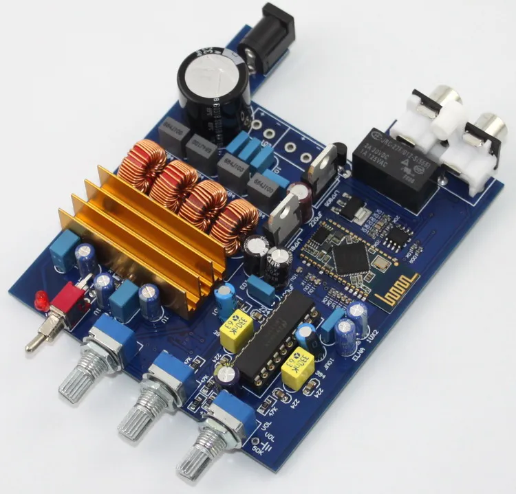 

2,0 каналов TPA3116 + Bluetooth 4,0 + LM1036 + с защитой динамиков 50 Вт + 50WC
