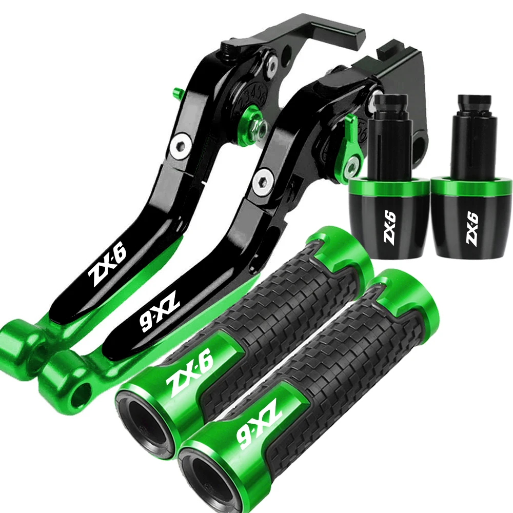 Выдвижной рычаг тормозной муфты ZX6 для мотоцикла ручки Kawasaki ZX-6 1990-1999 1998 1997 1996 1995 1994