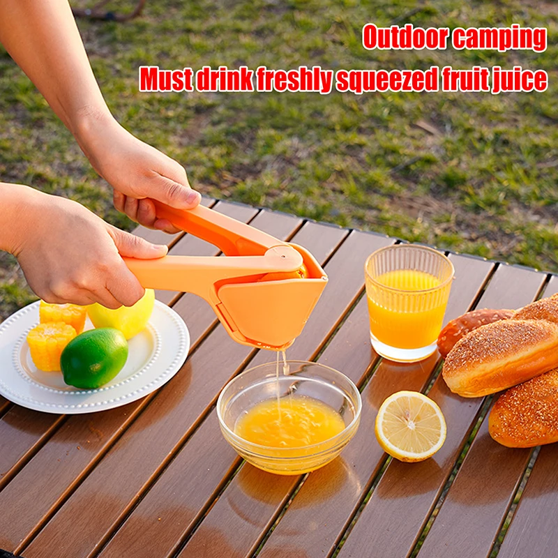 Max Juice Extraction Lemon Lime Squeezer Easy To Use Flat With Leverage Built In Strainer