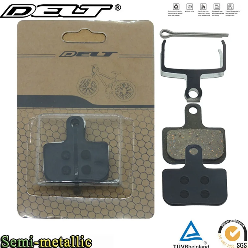 

2 пары, полуметаллические тормозные колодки для горных велосипедов