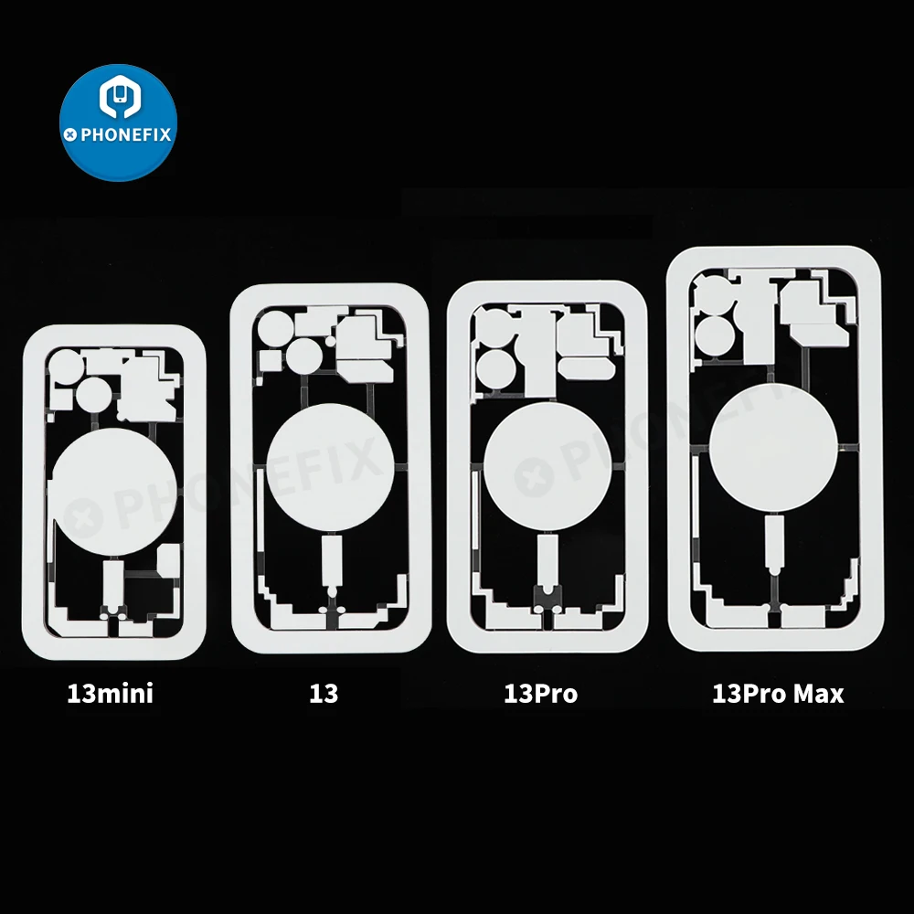Лазерная защита M-Triangel для задней панели iPhone 8 -13pro Max TBK | Инструменты