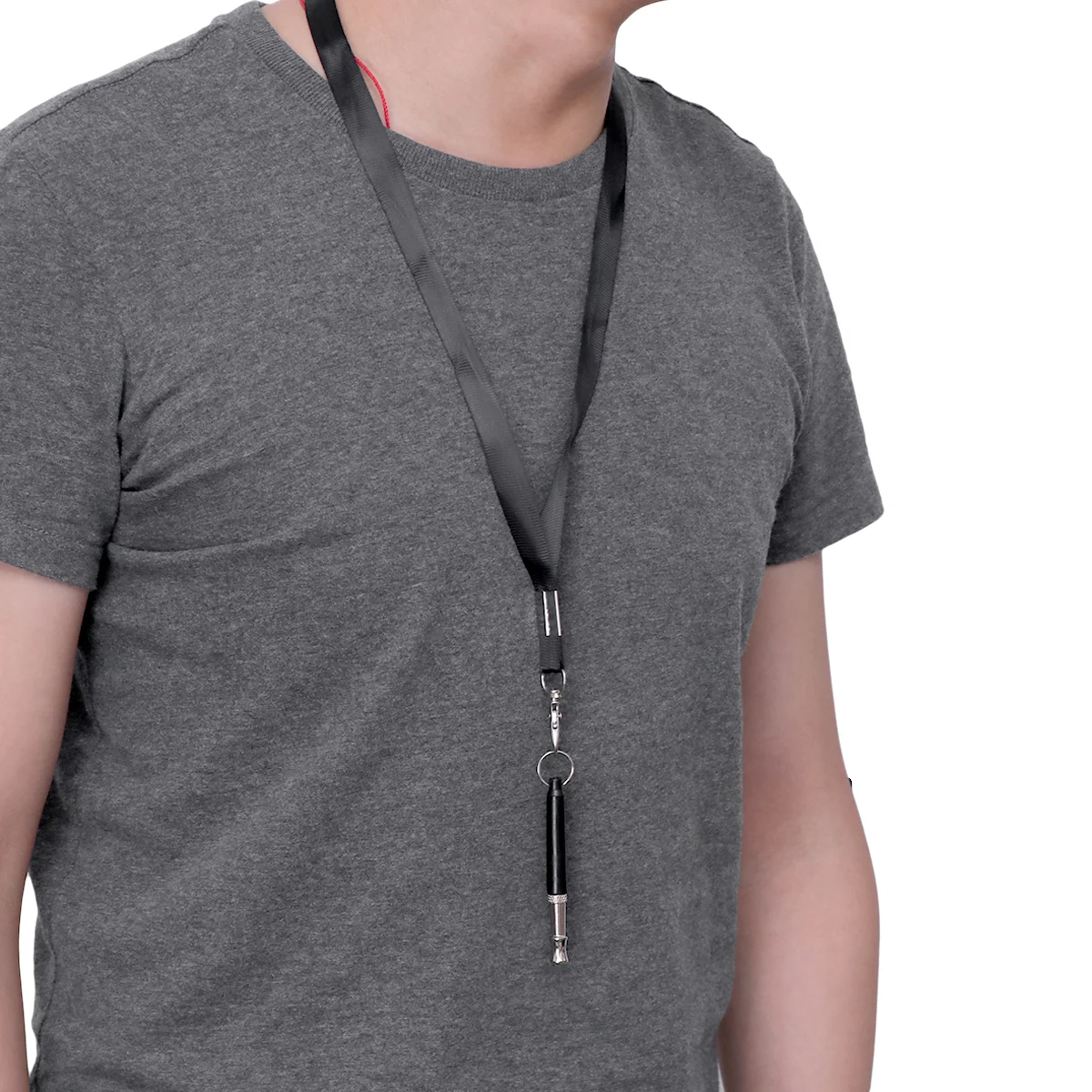 

1pc Whistle with Strap Barking Trainer Sound for Training