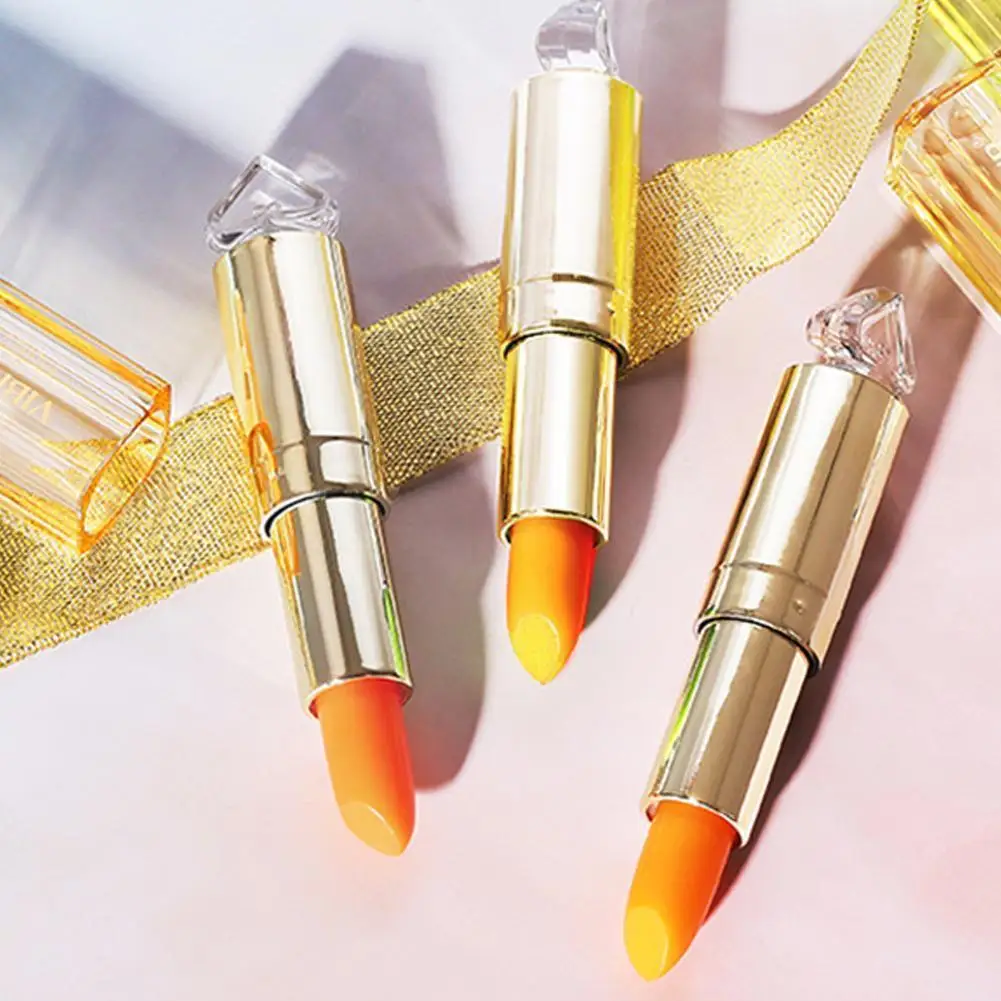 

Honey Moisturizing Lip Balm Change Color Jelly Lipstick Changed Lipstick Plant Makeup Long Color Base Temperature Lip Lasti W9D2