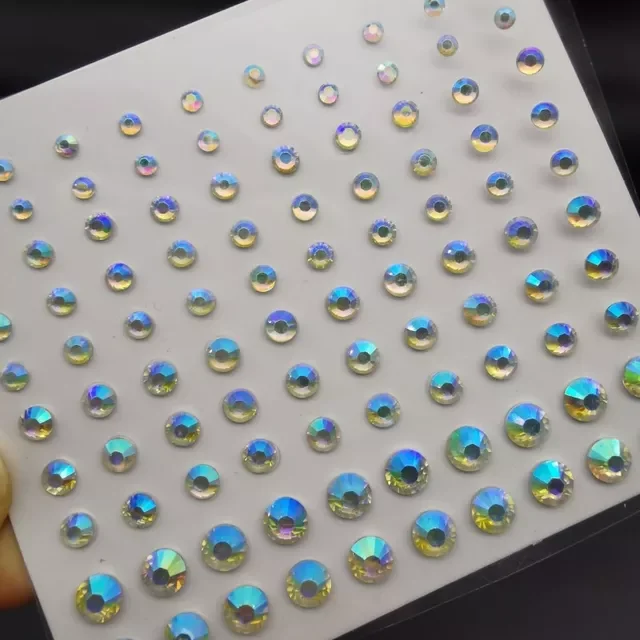 

Size Eyeshadow Face Diamonds Festival Body Decoration Jewels Stickers Self Adhesive Fake Tattoos Makeup Nail Rhinestone