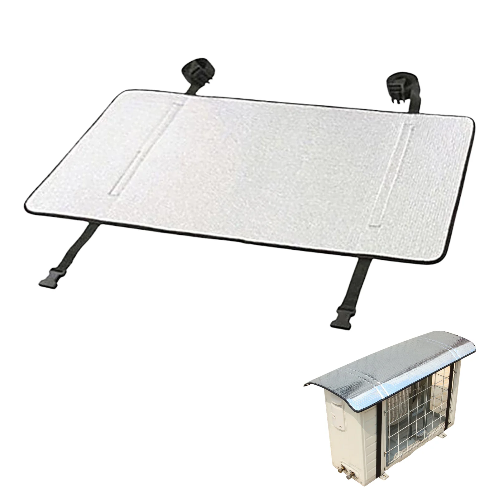 

Sturdy Covers AC Defender Air Conditioner Cover For Outside Units AC Unit Cover Waterproof Heavy Duty Sturdy Covers AC Defender
