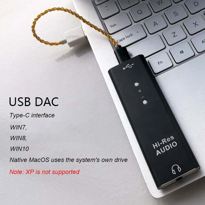 ES9038Q2M усилитель для наушников аудио DAC декодер SA9227 Type-C Портативный Hi-Fi компьютер