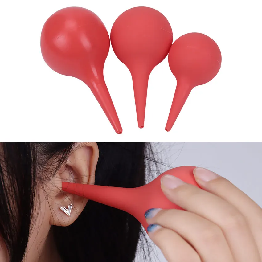 Ear Wax Removal Irrigation Cleaning Ear Syringe Bulb Air Blower Pump Dust Cleaner Earwax Remover Rubber For Adult Kid