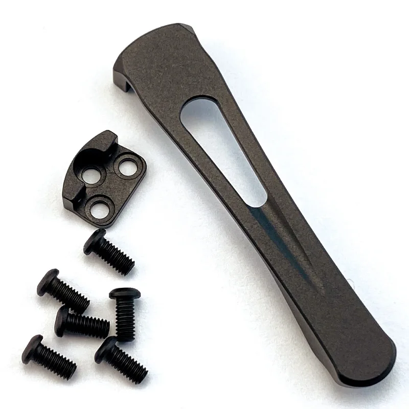 

1 шт., карманный зажим для ножа из титанового сплава для Spyderc Paramilitary 2 Para3 C81 C223 Delica 4 Endura 4 C10 C11 G10