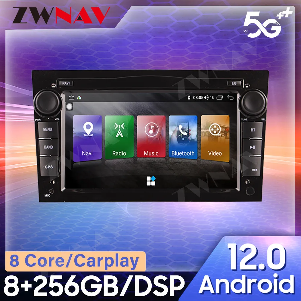 

For OPEL CARPLAY Android 12 Car Radio Stereo Receiver Autoradio Multimedia Player GPS Navigation