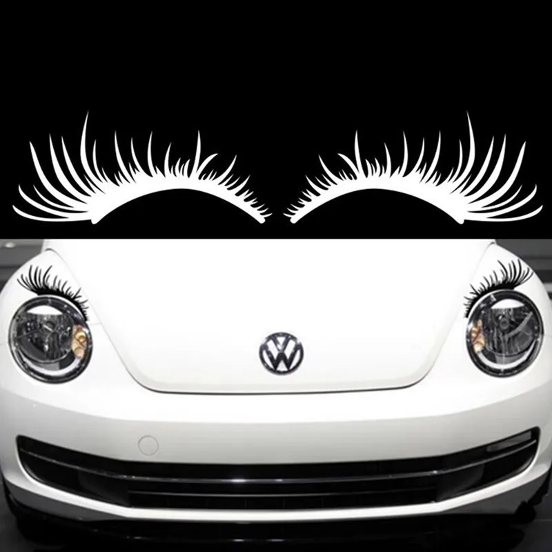 

Cute Eyelashes Sticker 3D Car Stickers and Decal Car Vinyl Reflective Sticker Car Styling Accessories Stickers Accessories