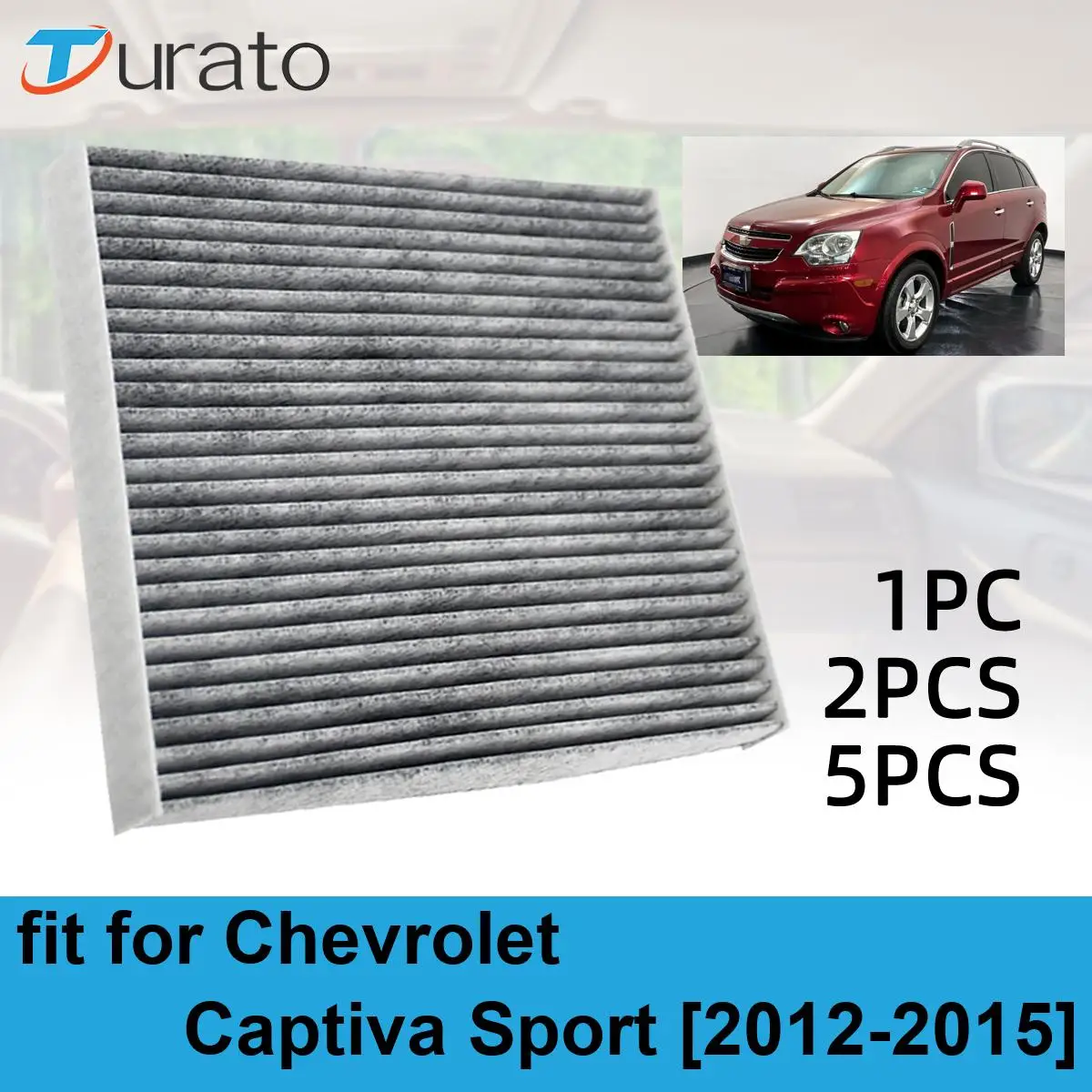 Аксессуары для замены пыльцы Chevrolet Captiva Sport 2012-2015 CF11819