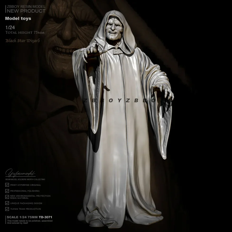

1/24 Resin model kits figure colorless and self-assembled TD-3071