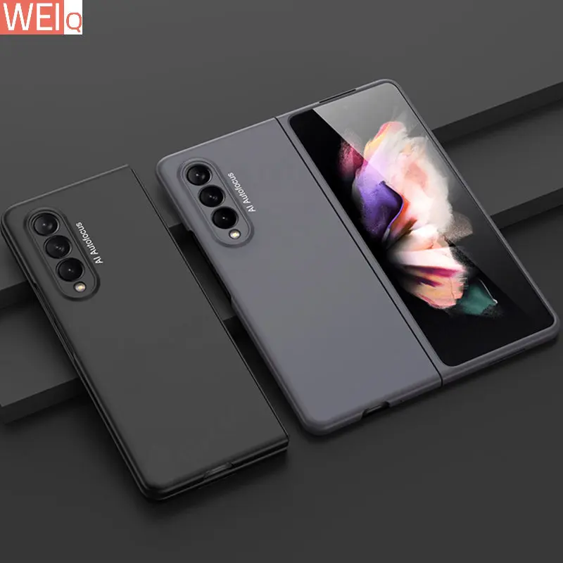 

Ultra-Thin Plastic Case For Samsung Galaxy Z Fold 3 5G All-included Protection Hard Matte Phone Cover For Galaxy Z Fold3 5G Case
