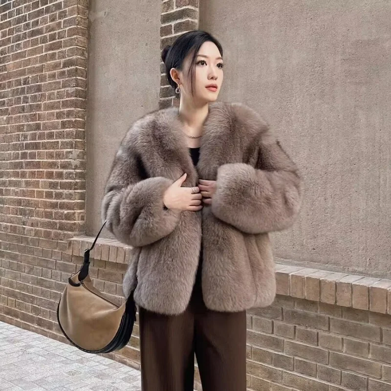 Женская куртка из натурального меха