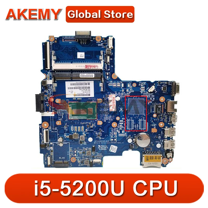 

Материнская плата 814047-501 6050A2730001 для HP 14-AC 240 G4 w/ i5-5200U DDR3L HD