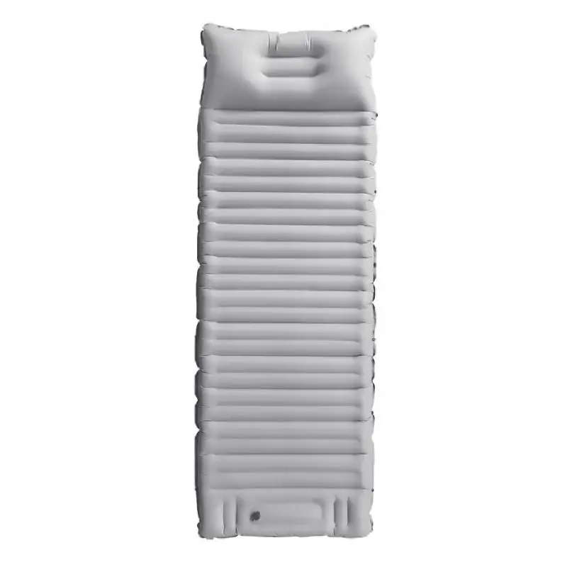 

Portable Outdoor Camping Sleeping Pad Inflatable Mattress with Pillows Ultralight Air Mat Built-in Inflator Pump Travel Hiking