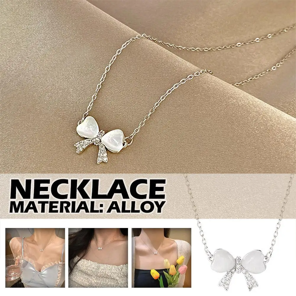 Kpop элегантное модное женское украшение милый бант воротник до ключиц