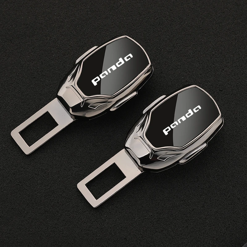 

Car seat belt locker carabiner extender insurance belt insert buckle for FIAT Panda 169 4X4 with logo Car Accessories