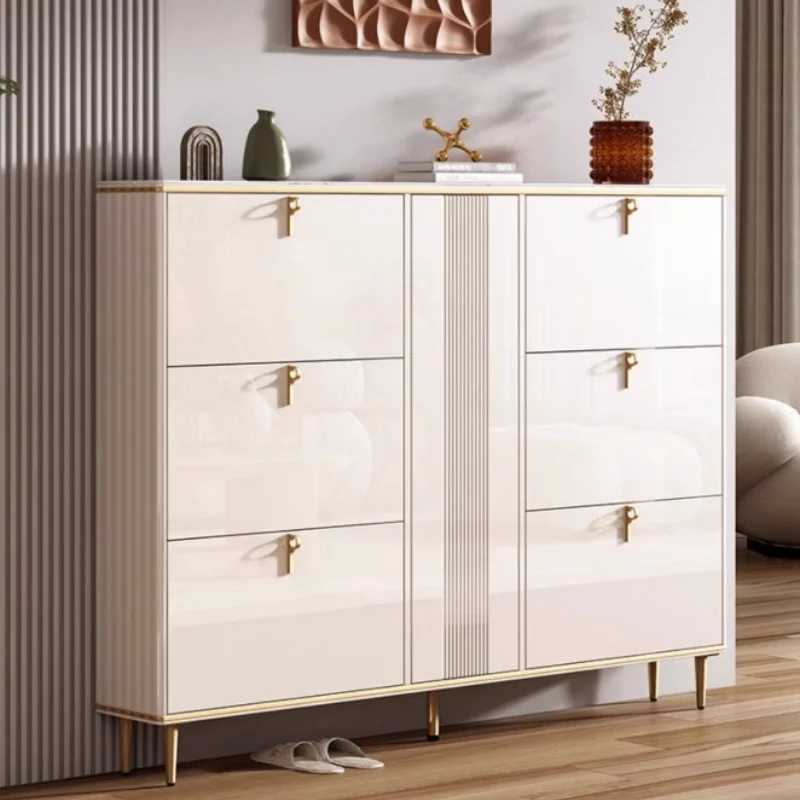 Роскошный Современный женский шкаф для обуви мужской хранения ультратонкий