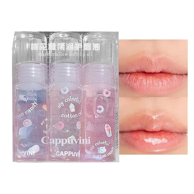 

Блеск для губ для девочек, блеск для губ, увлажняющий и стойкий глянцевый блеск для губ, отшелушивающее средство для губ с сухими и трещинами