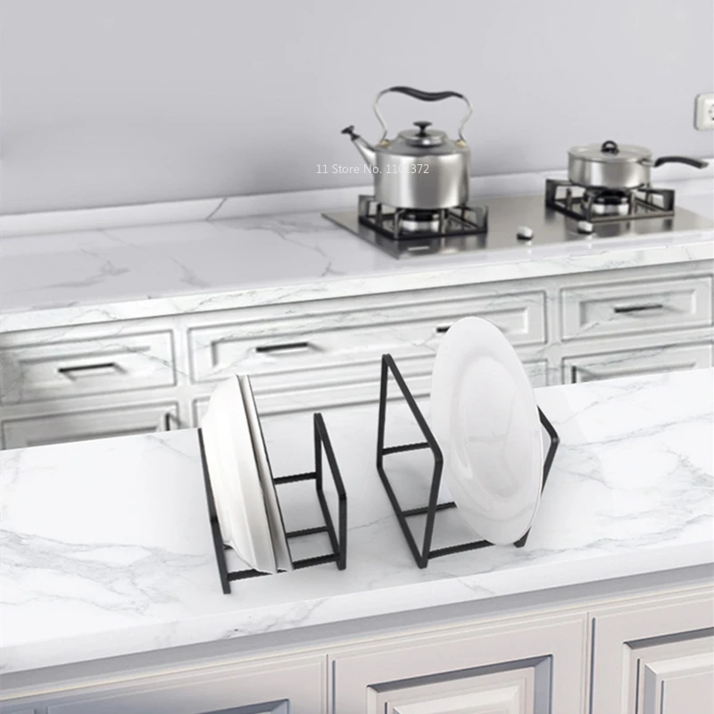 

Ins Style Wrought Iron Drain Bowl Rack Home Multi-functional Storage Bowl Rack Dish Rack Kitchen Kitchen Storage Supplies