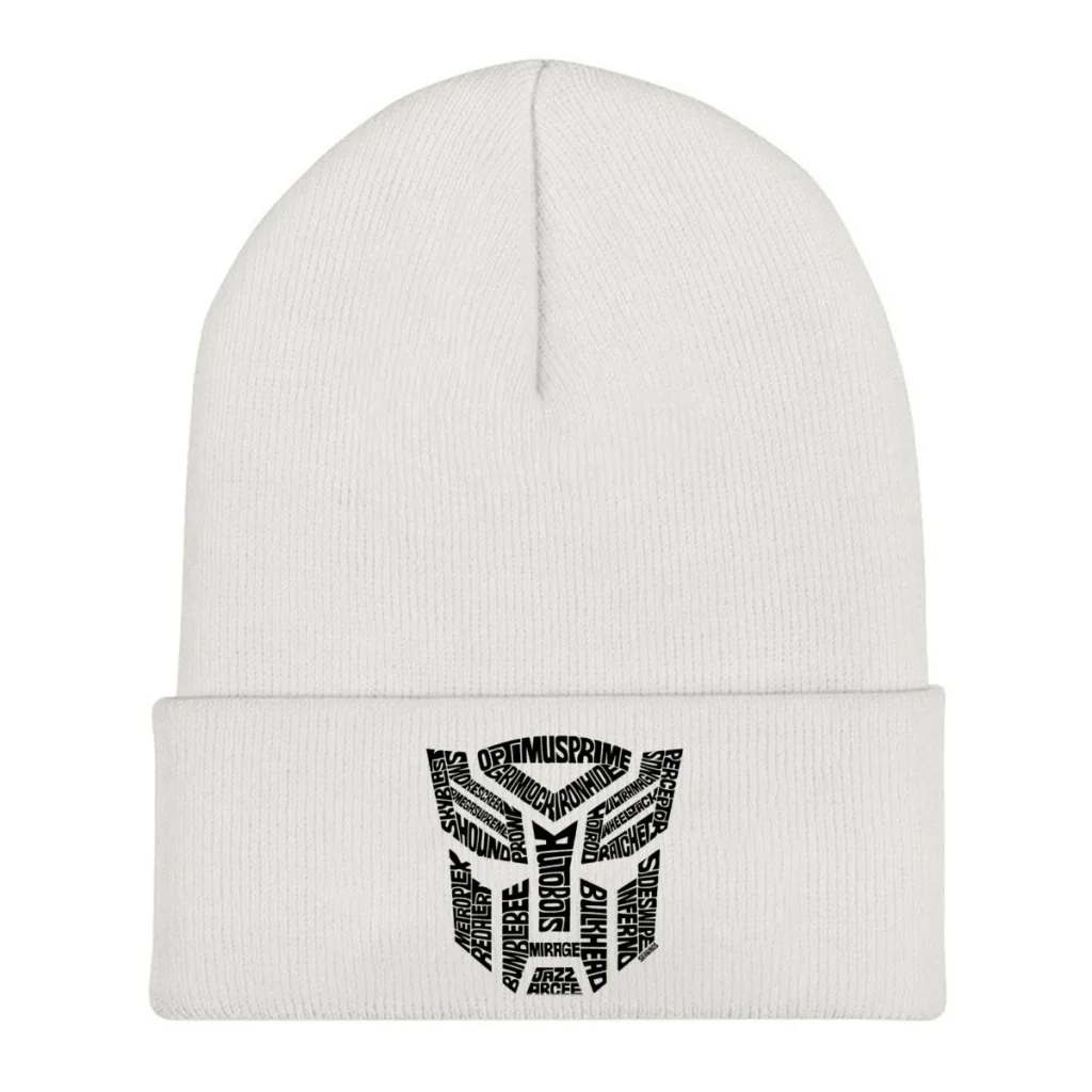 

Autobots Skullies Beanie Transformers Science Fiction Action Film Knitted Bonnet Unisex Warm Caps Street Brimless Elastic Hats