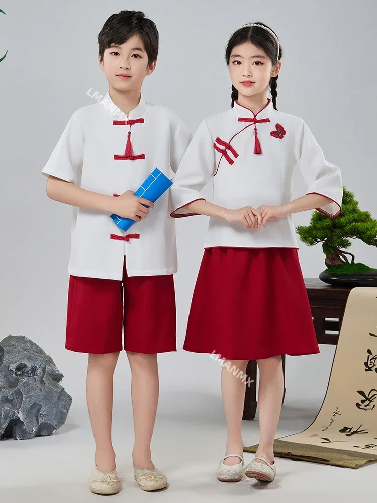 Детский костюм для выступлений в китайском стиле Китайской Республики