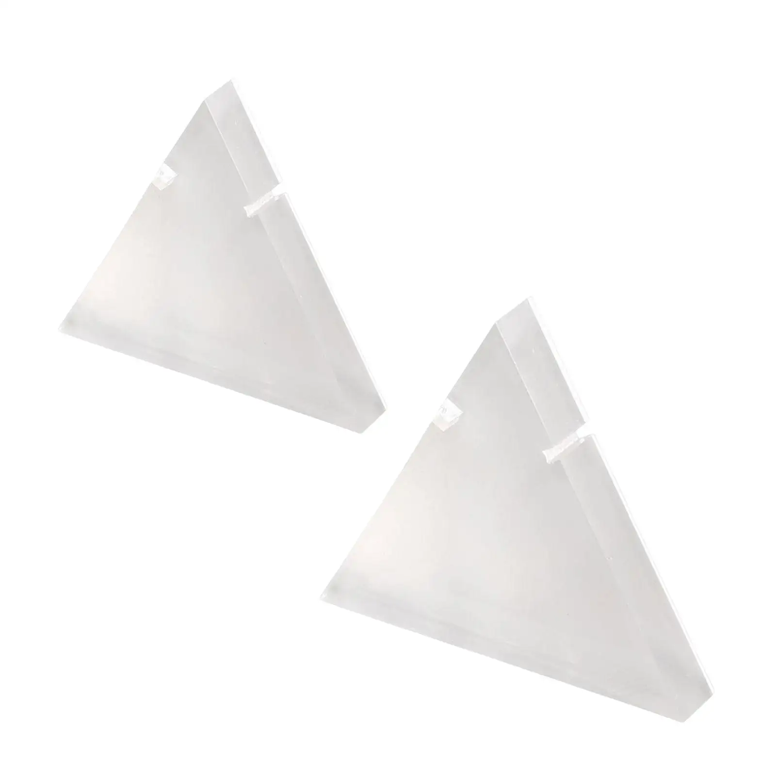 

Transparent Acrylic Jewelry Display Stand Hanging Decor Bracelets Triangular