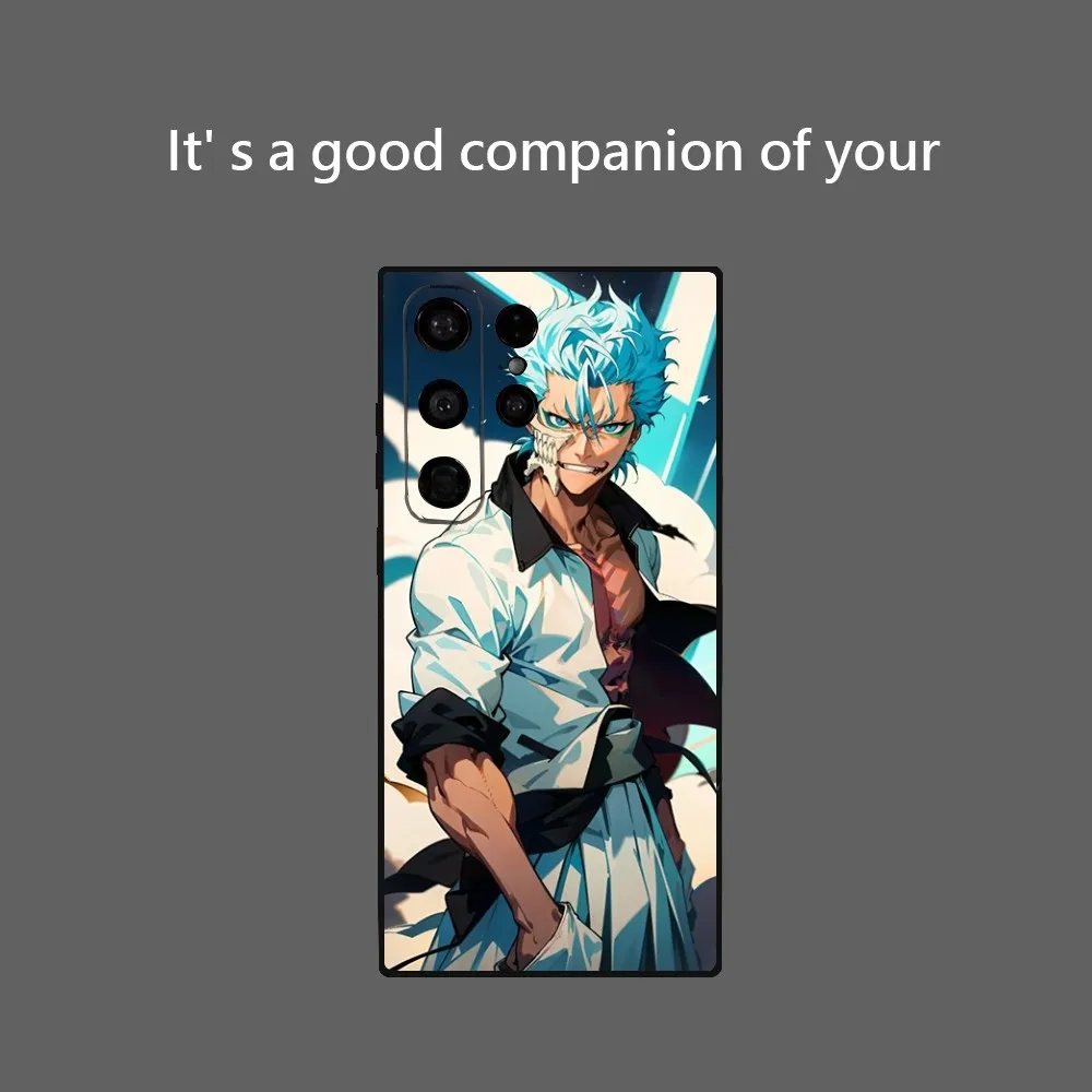 Чехол для телефона с рисунком аниме G-Grimmjow J-jaegerjaплос Samsung Galaxy S24 Ultra S22 S23 S21 S20