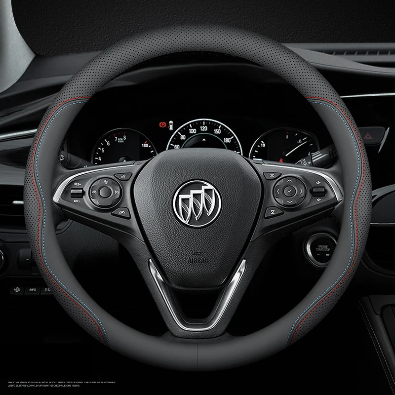 Кожа nappa чехол рулевого колеса автомобиля для buick Королевский бис анклава ENVISION
