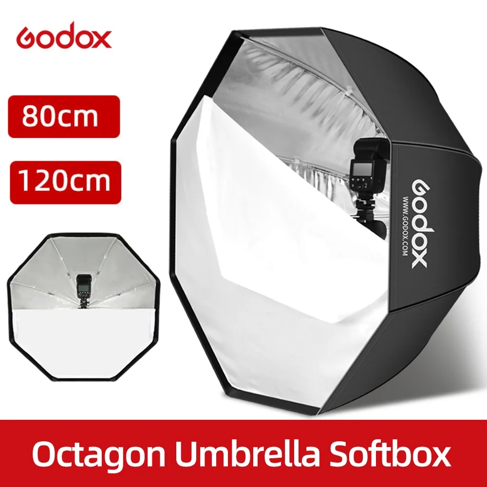

Godox Softbox 80cm 120cm Reflector Umbrella Photographic Photo Studio Portable Softbox With Honeycomb Grid For Flash Speedlight