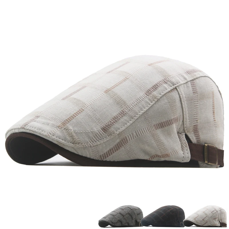 

Classic Retro Beret Hat for Men Breathable Newsboy Caps Gorro Hombre Boina Gatsby Painters Hats Flat Caps Driver Ivy Hat