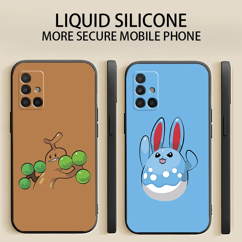 

Pokémon Bandai Anime Phone Cases For Samsung A51 5G A31 A72 A21S A52 A71 A42 5G A20 A21 A22 4G A22 5G A20 A32 5G ShockProof