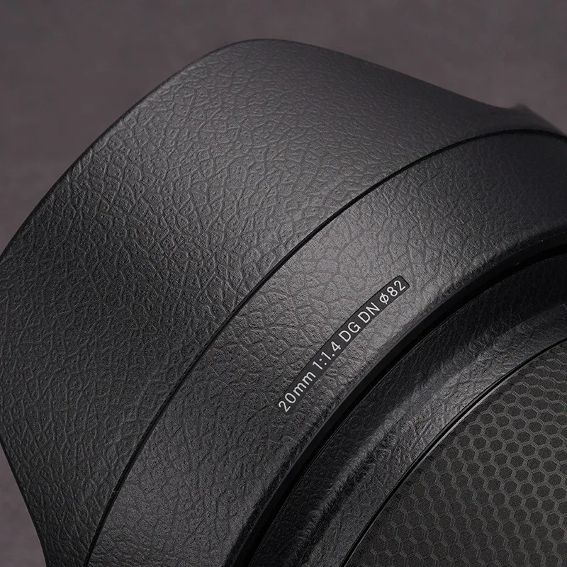 Для Sigma 20 мм F1.4 наклейка виниловая пленка для объектива корпус защитная защитное