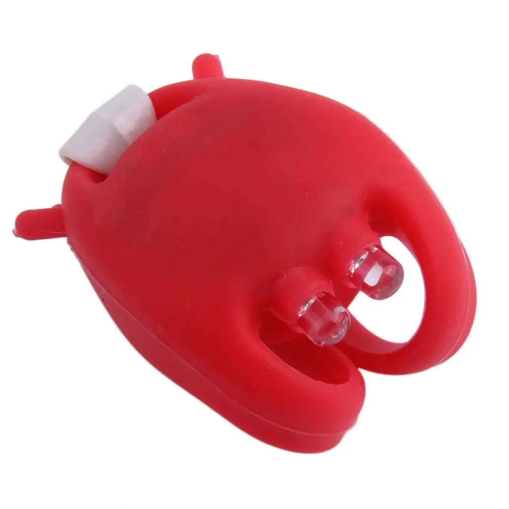 

Суперъяркий силиконовый креативный фонарь на переднее и заднее колесо велосипеда