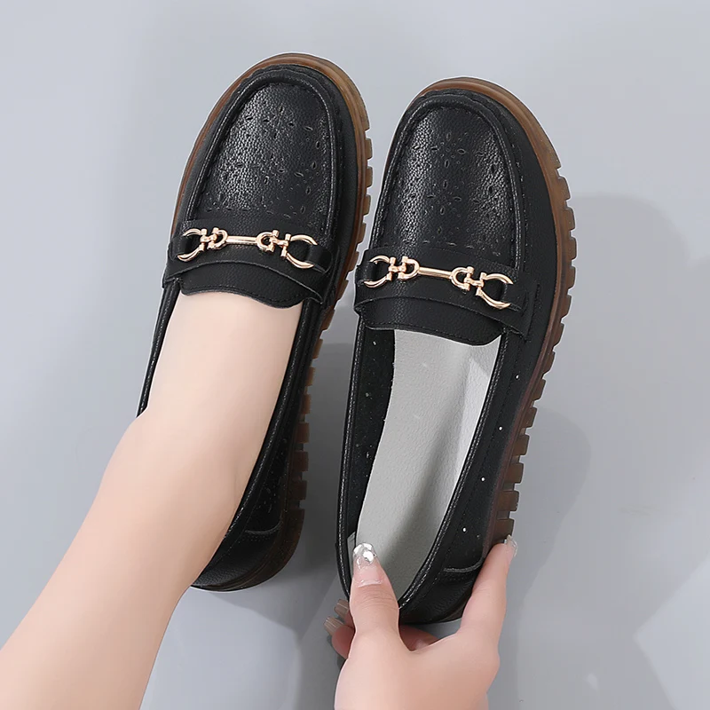 Женские кожаные новые спортивные легкие дышащие нескользящие весенне-летние